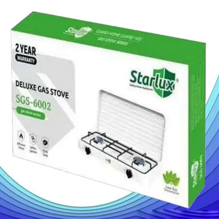 موقد غاز سطح المكتب 2 شعلة STARLUX SGS 6002